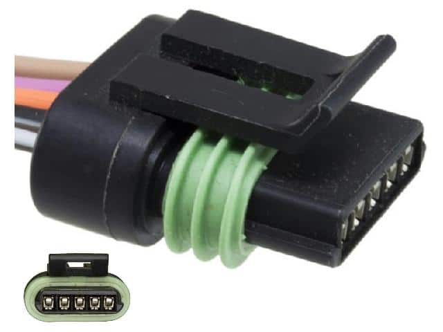 Relay: MAF CONNECTOR Power & Burnoff  - 85-87 V8